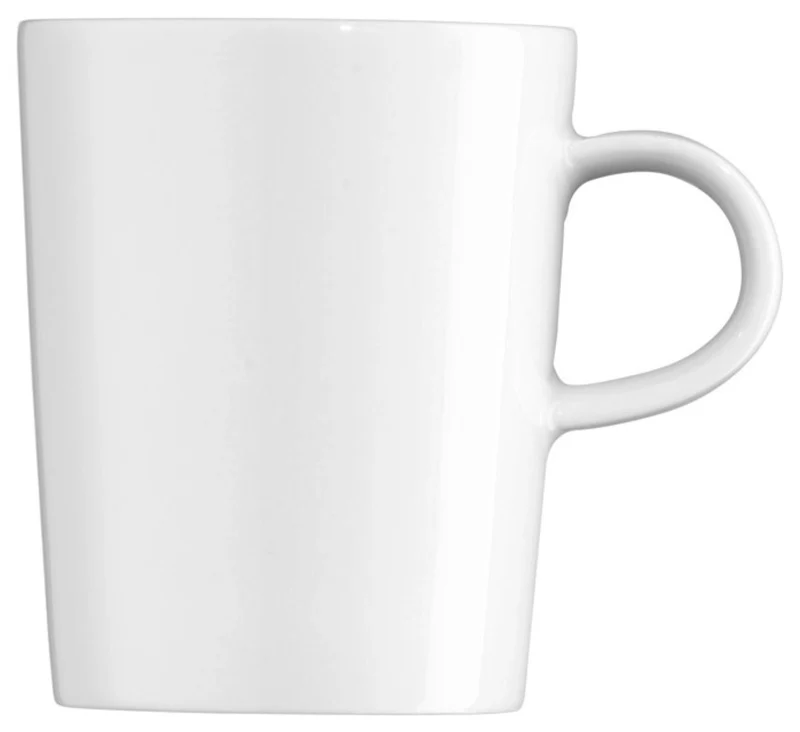Cucina weiss Becher mit Henkel 0.28L