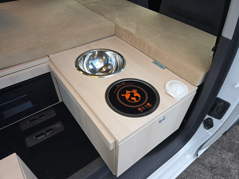 Waschbecken aus Edelstahl rund Ø 265 mm – Lavabo und Spülbecken für Wohnmobil, Camper und Caravan
