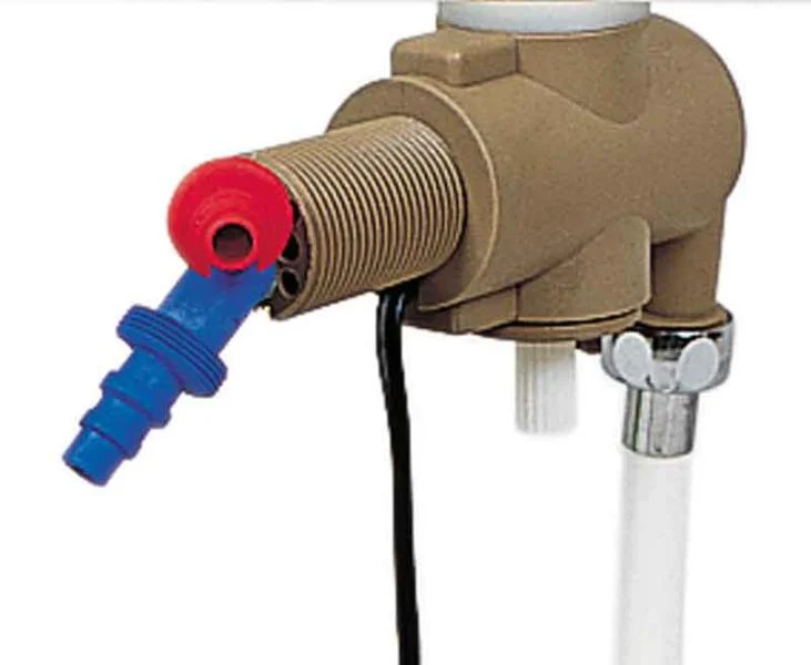 Untertisch-Mischbatterie mit Schalter – ohne Griff und Rosette
