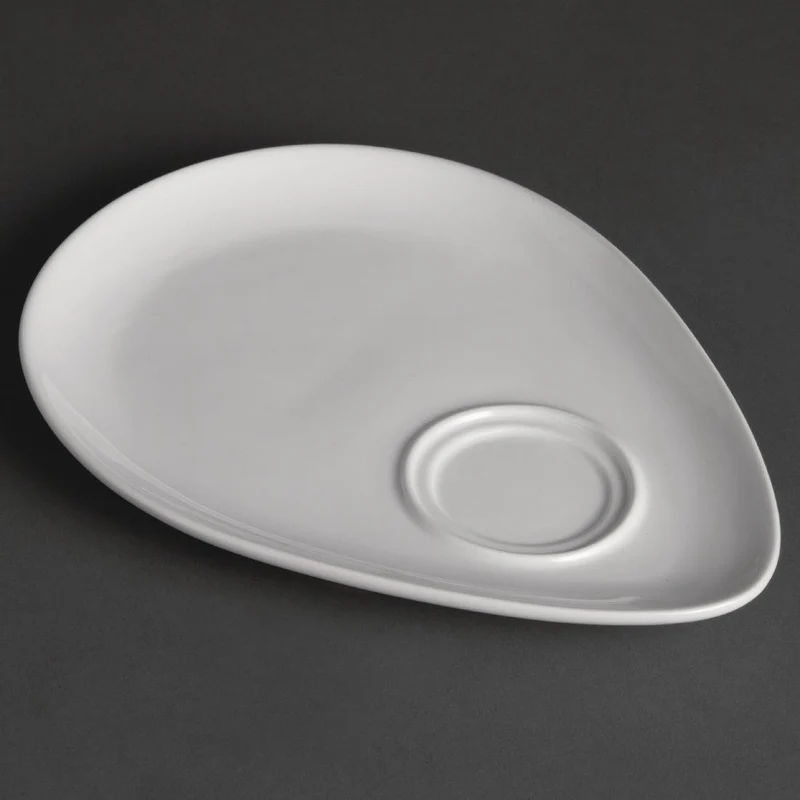 Krožnik za prigrizke 240mm | Olympia Whiteware | Set 12 | 21.5x24cm