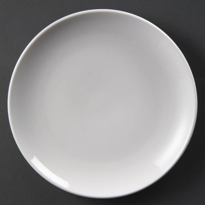 Krožniki Whiteware Coupe 23cm | Olympia | Komplet 12 kosov