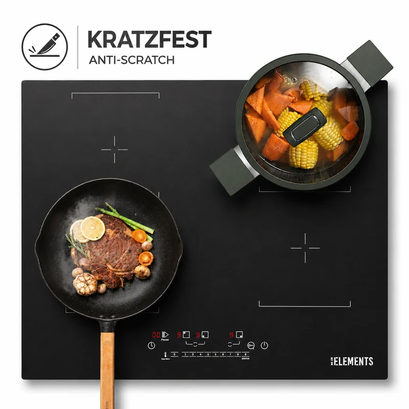 Induktionskochfeld 60 cm mit Flexzone und AntiScratch