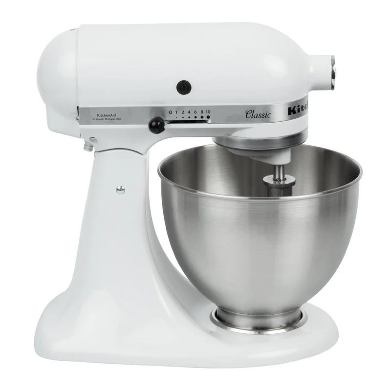 Profesionalni mešalnik s stojalom 4.28L bel | KitchenAid K45 5K45SSEWH