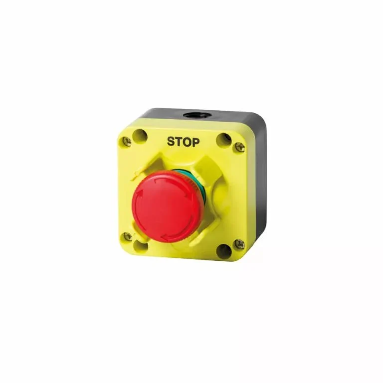Giovenzana GM01R4NP Emergency Control Station Ø40 Twist to Release 1NC, IP65