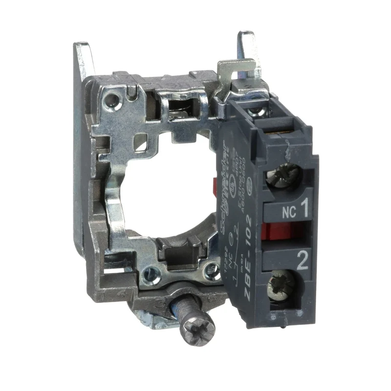Schneider ZB4BZ102 Harmony XB4 Body & 1NC Contact Block 22mm