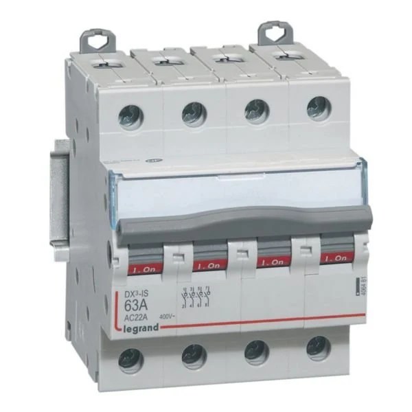 Legrand 406481 DX3 Isolating Switch 4P 63A 400V DIN Rail