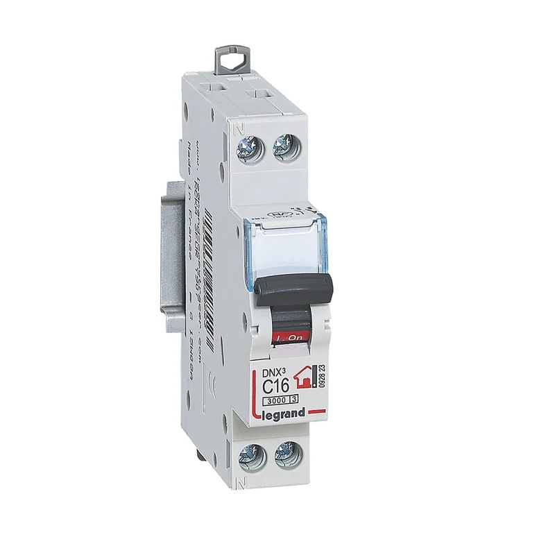 Legrand 092823 DNX3 4500 MCB 1P+N C16A 230V 4.5kA 1 Module