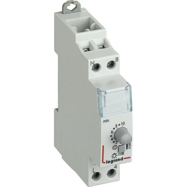 Legrand 412602 Time-lag Switch 16A 230V~ 50/60Hz 1 Module