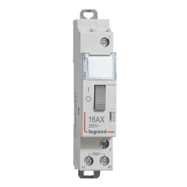 Legrand 412408 CX3 Impulse Relay 1P 16A 230V 1NO DIN Rail