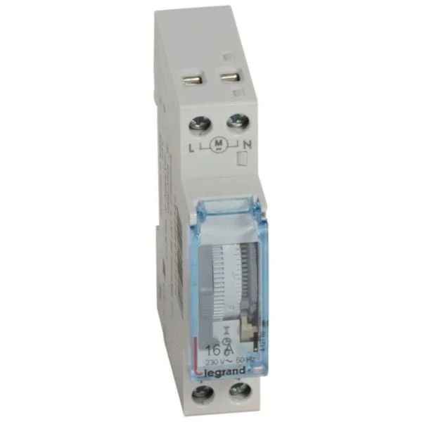 Legrand 412780 Analogue Time Switch Daily Program Vertical 16A 230V