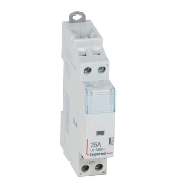Legrand 412523 CX3 Contactor 2P 25A 230V 2NO DIN Rail