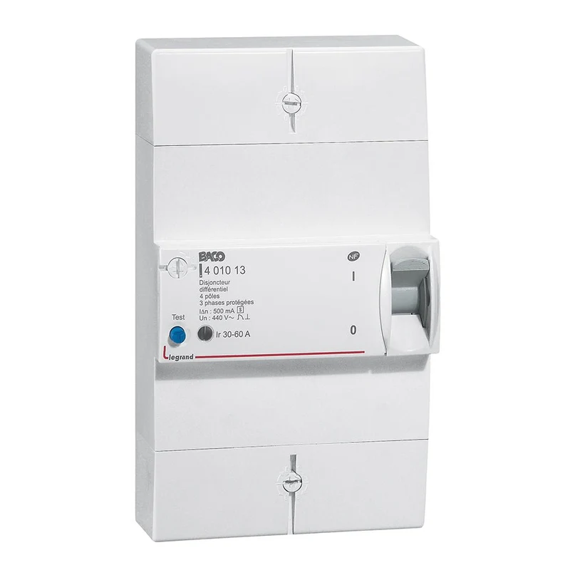 Legrand 401013 Enedis Selective Differential Circuit Breaker 4P 60A 500mA