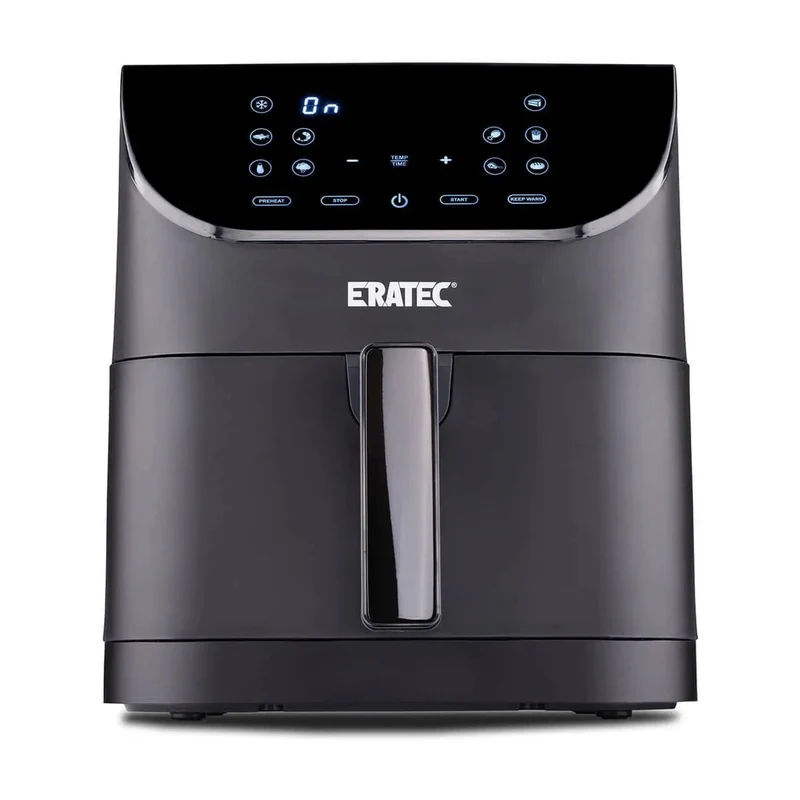ERATEC Heißluftfritteuse AF-60 – 5,5 L für die Familie