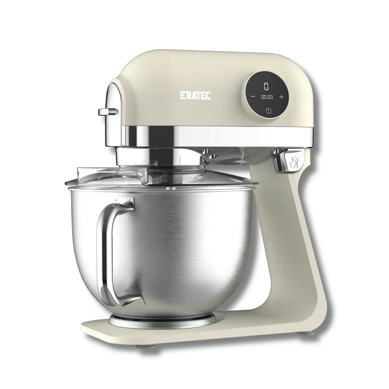 ERATEC Küchenmaschine KF-967 – 1200W Knetmaschine mit 5L Edelstahlschüssel
