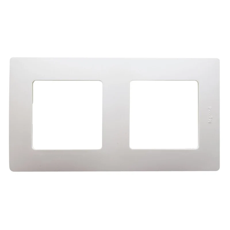 Legrand 665012 Niloé 2-Gang Cover Plate Ivory