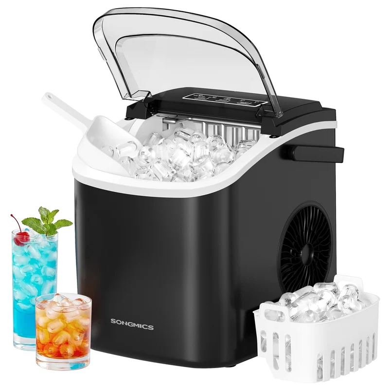 Eiswürfelmaschine mit Selbstreinigung für Küche und Party