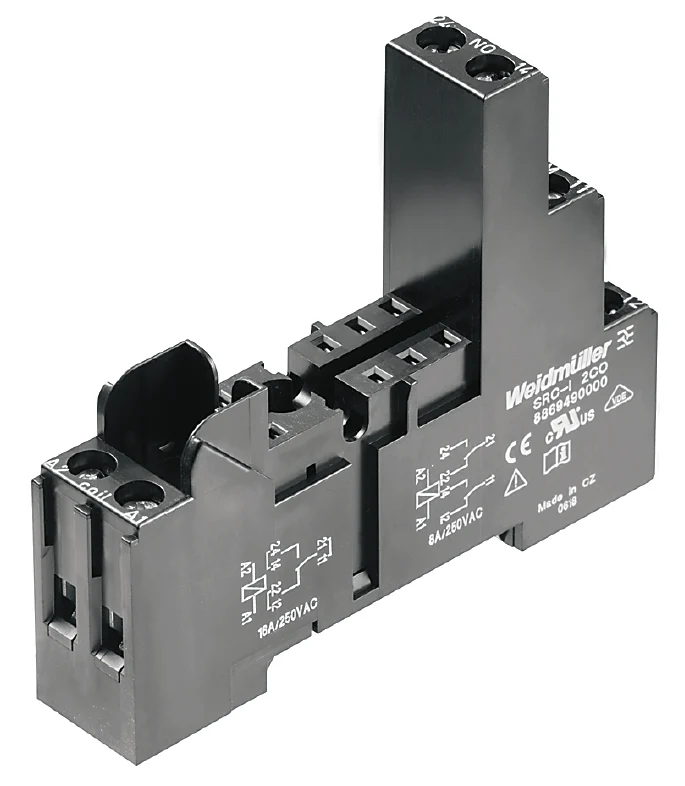 Weidmuller 8869490000 SRC-I 2CO Relay Socket 2CO 8A