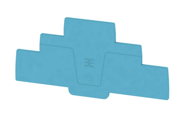 Weidmuller 2428860000 AEP 3T WAP W-Series End Plate Blue