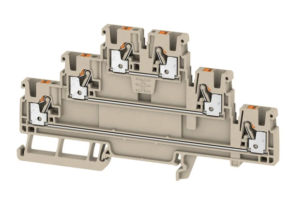 Weidmuller 2428510000 A3T 2,5 WDU Feed-Through Terminal 3mm2 800V 22A Beige
