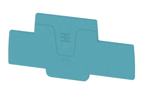 Weidmuller 1547700000 AEP 2T WAP W-Series End Plate Blue
