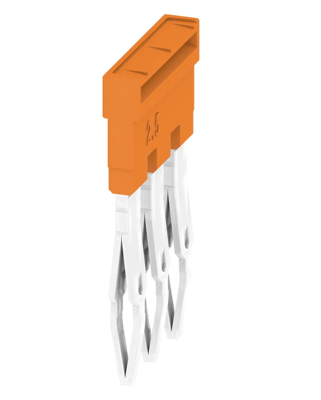 Weidmuller 1527570000 ZQV 2.5N/3 Cross-Connector 3-Pole 2.5mm2