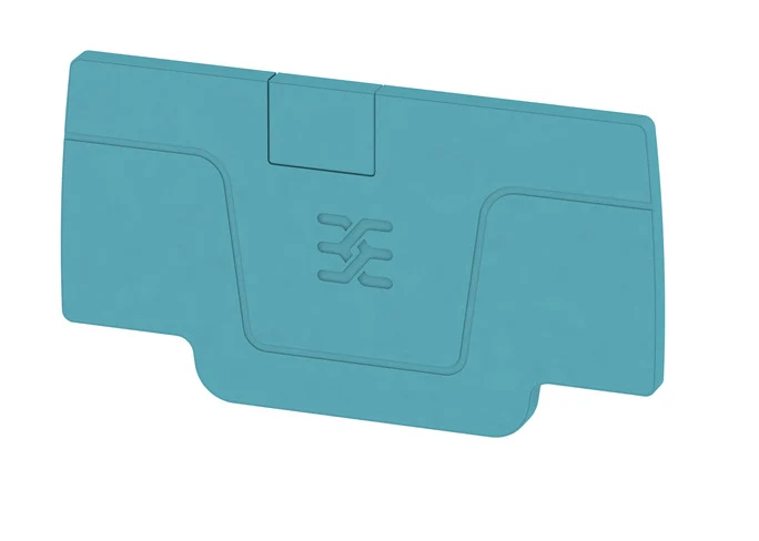 Weidmuller 1514420000 AEP 2C WAP W-Series End Plate Blue