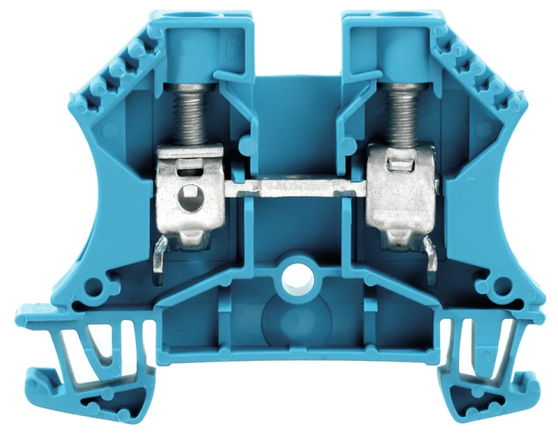 Weidmuller 1020380000 WDU 10 Feed-Through Terminal 10mm2 1000V 57A Blue