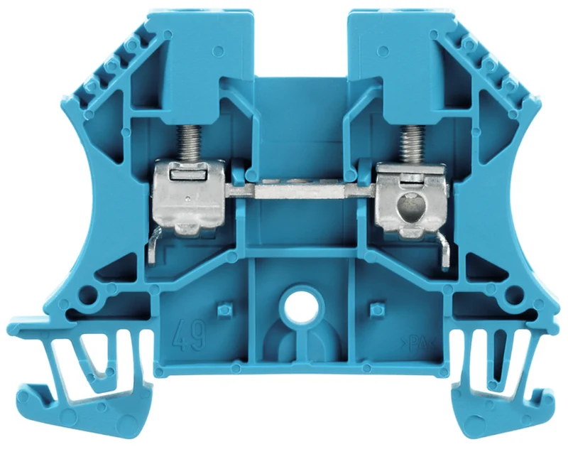 Weidmuller 1020180000 WDU 4 Feed-Through Terminal 4mm2 800V 32A Blue