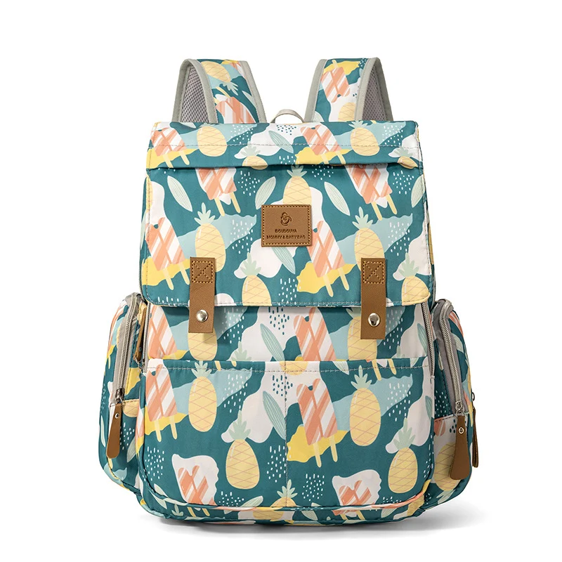 Verspielter Muster Multi-Fach Rucksack Karnz