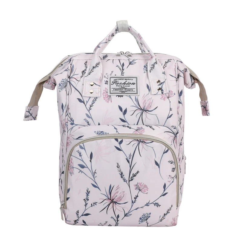 Blumenmuster Multi-Funktions-Wickelrucksack Karnz