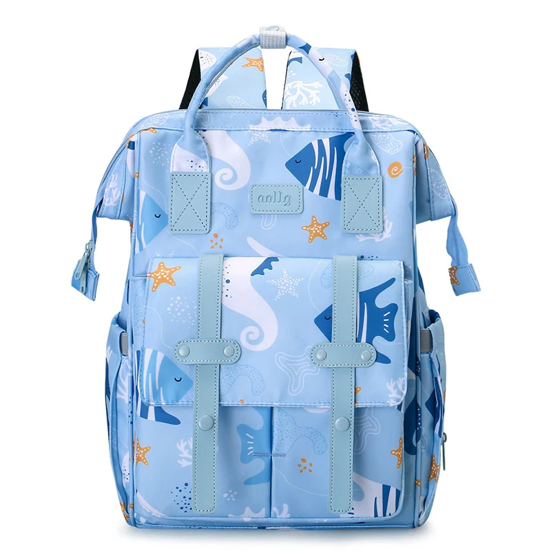 Vielseitiger charakterbezogener Baby-Pflege-Rucksack Karnz