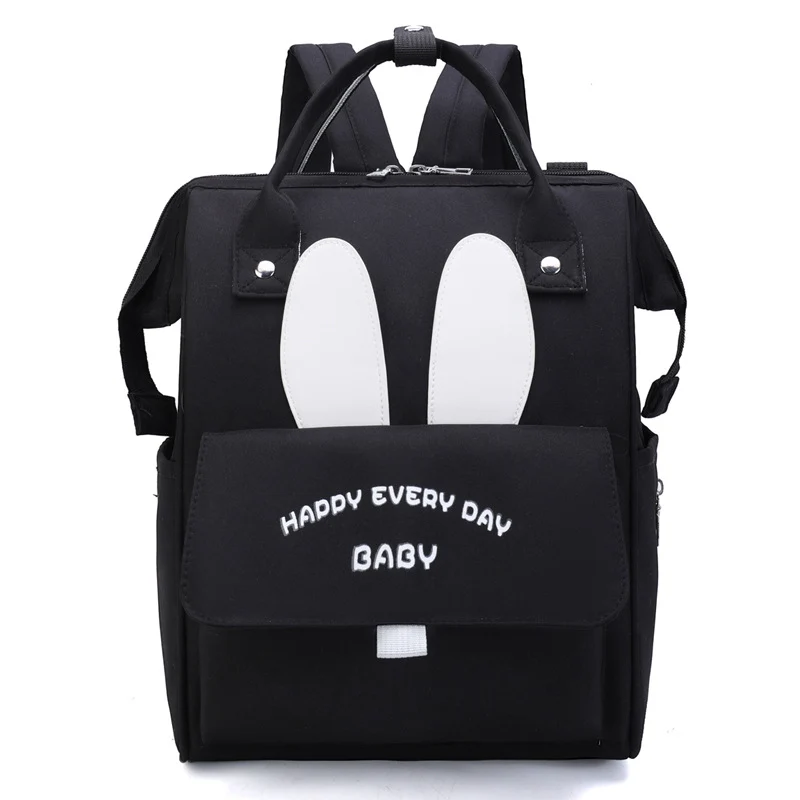 Verspielter Hasen-Themen-Windelrucksack Karnz