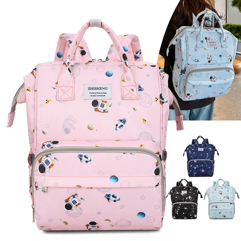Cosmic-Themen Multi-Funktionaler Windelrucksack Karnz
