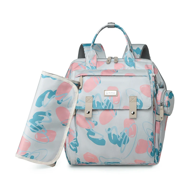 Vielseitiger multifunktionaler Wickel- und Reise-Rucksack Karnz