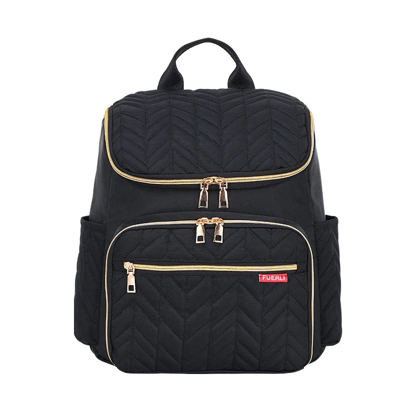 Schicke gesteppt Multi-Fach Rucksack Karnz