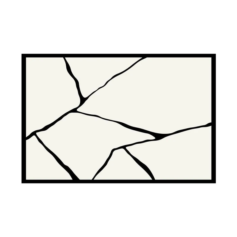 Geometrischer abstrakter Teppich