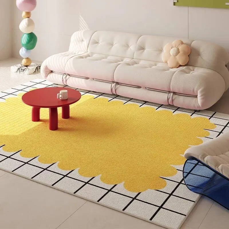 Dekorativer floraler Musterteppich