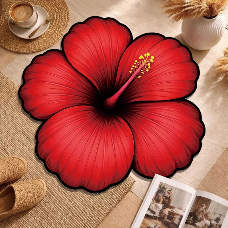 Dekorative Floral Akzent Teppich