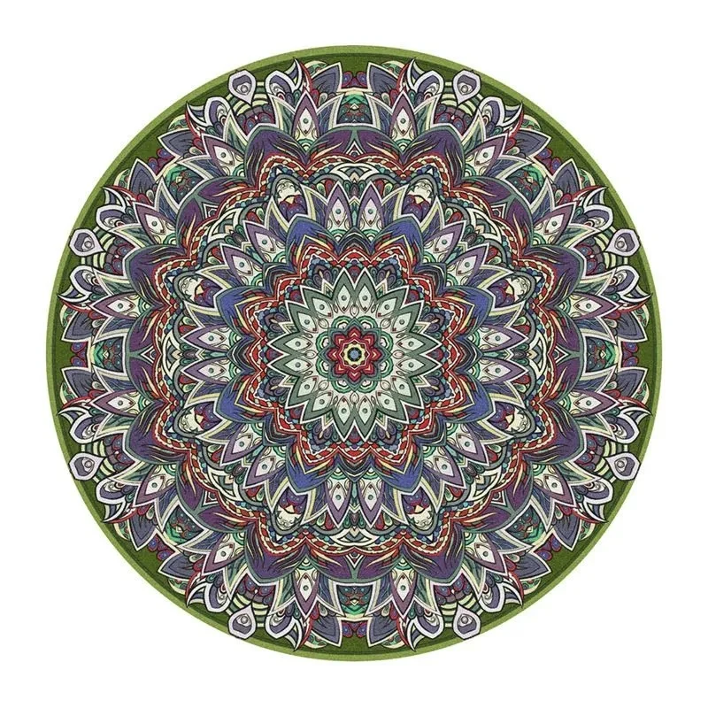 Künstlerisches Mandala-Design-Teppich