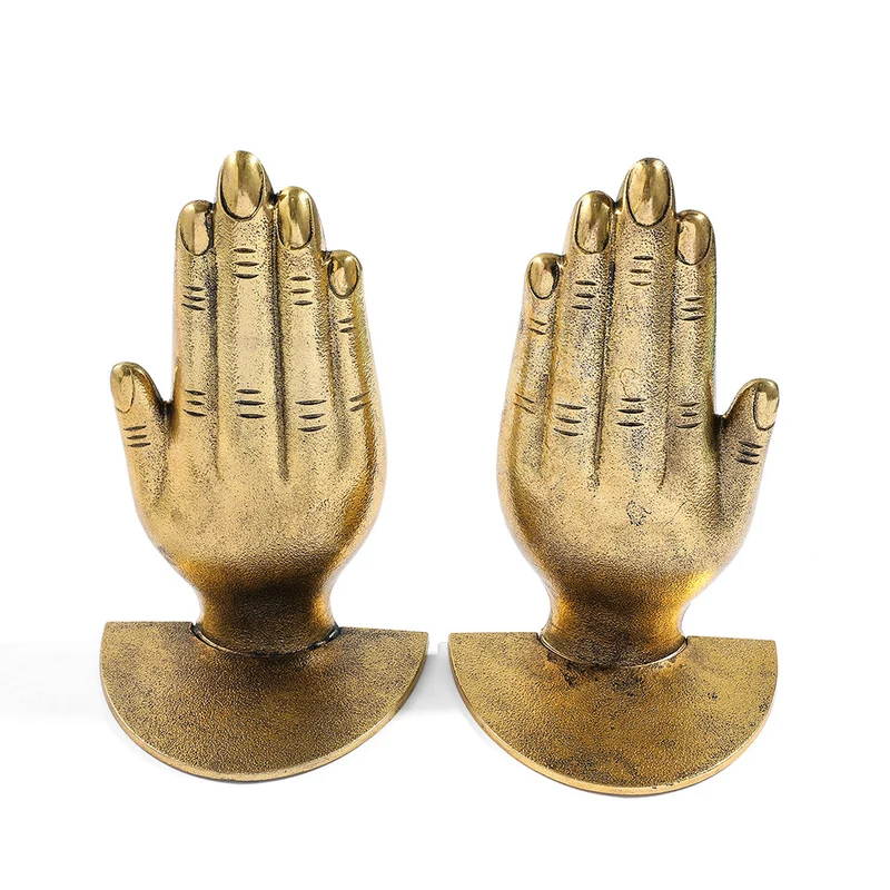Dekorative Hand-förmige Buchstützen