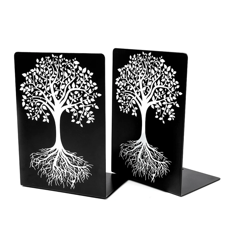 Künstlerische Baum Design Buchstützen