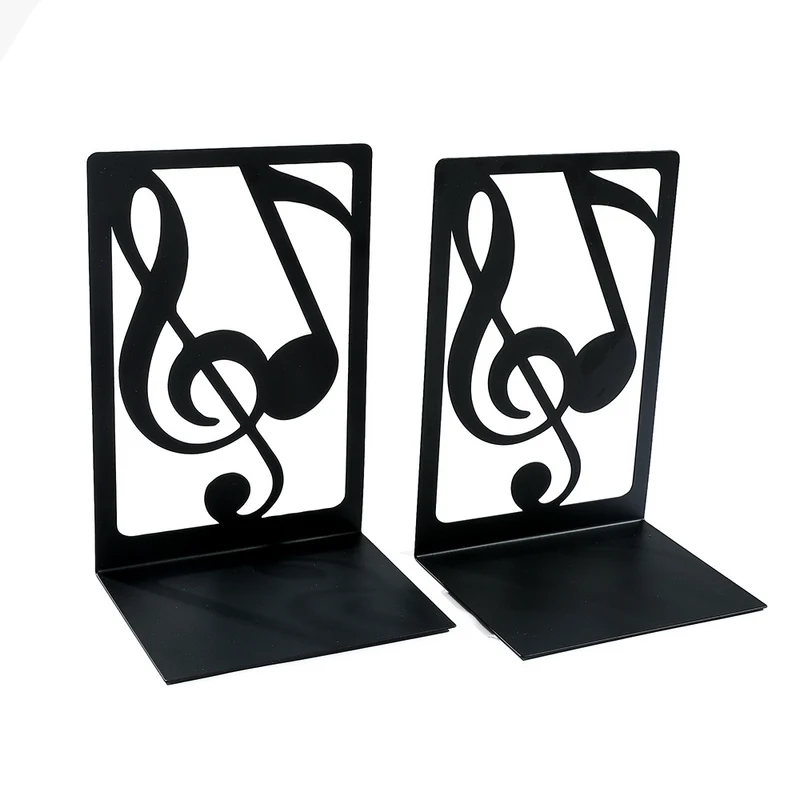 Musikalische Note Dekorative Buchstützen